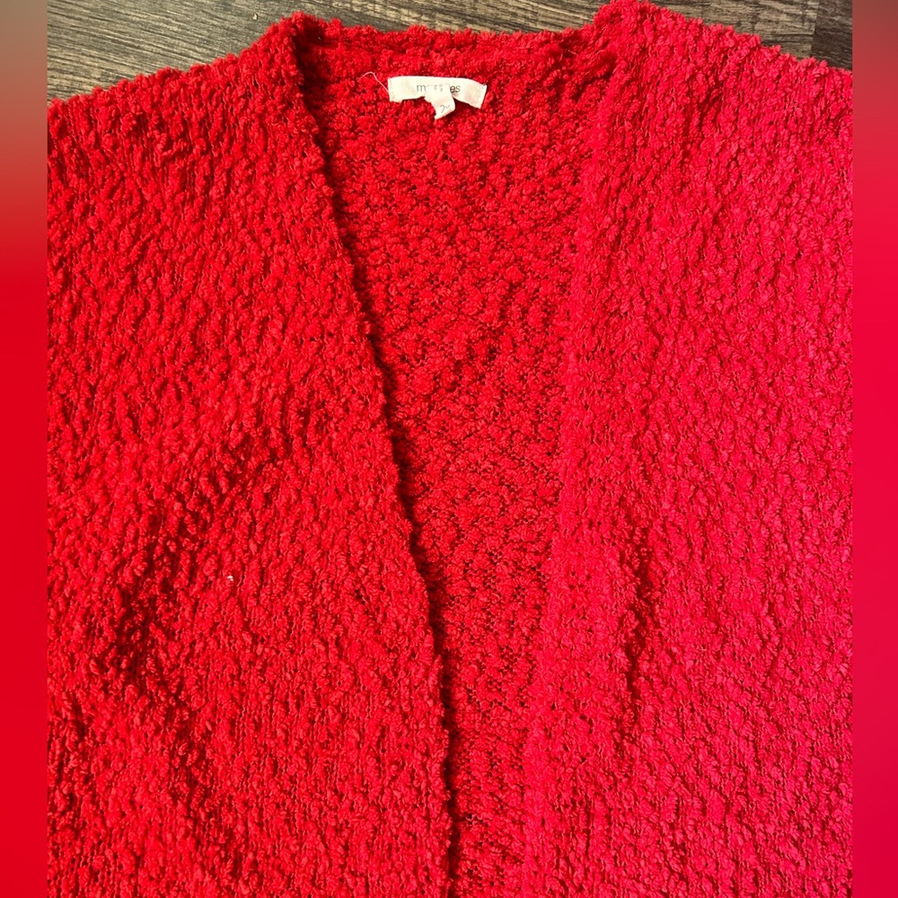 Maurices Women’s Red Cardigan size 2X